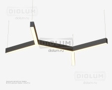 LP85-TRIOLA-DUO-1100 (сегмент 1128 мм) 154Вт IP40  