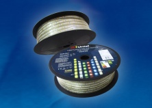 ULS-2835-60LED/m-10mm-IP67-220V-8W/m-50M-DW бобина  
