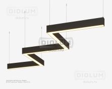 LP85-STEPS-L90-5S410 (сегмент 410 мм) 50Вт IP40  