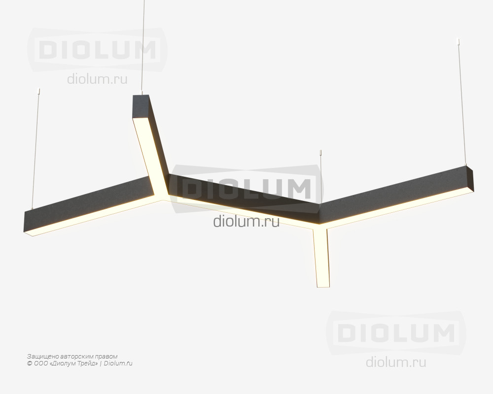 LP85-TRIOLA-DUO-1300 (сегмент 1328 мм) 182Вт IP40  в Москве 
