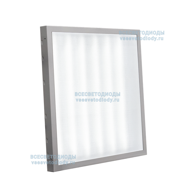 Светильник АРМСТРОНГ CLIP-IN VS273 48W-5700Lm 5000-5500К МИКРОПРИЗМА IP54 с БАП (vsesv) на 1 час арт. vs273-48-mpr-5k-li1h-3
