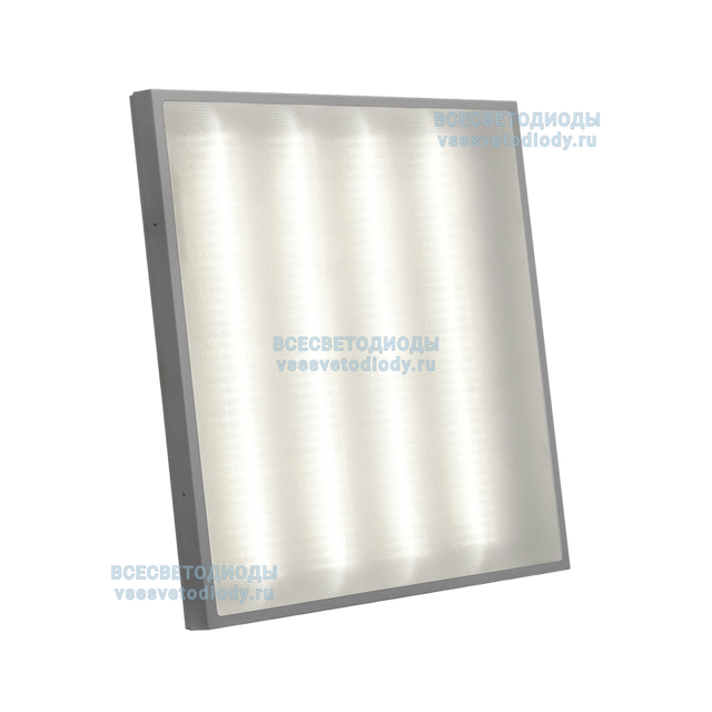 Светильник АРМСТРОНГ CLIP-IN VS272 40W-4800Lm 4000-4500К МИКРОПРИЗМА IP54 с БАП (aax.tech) на 3 часа арт. vs272-40-mpr-4k-nc3h-3