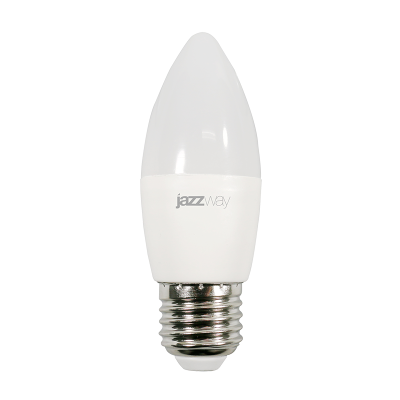 Светодиодный светильник PLED- ECO-C37 5w E27 4000K 400Lm 230V/50Hz  Jazzway арт. 2855329A - 2855329A