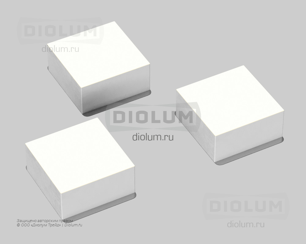 Грильято Домино х3 100х100 (85х85) 16вт IP20  в Москве 