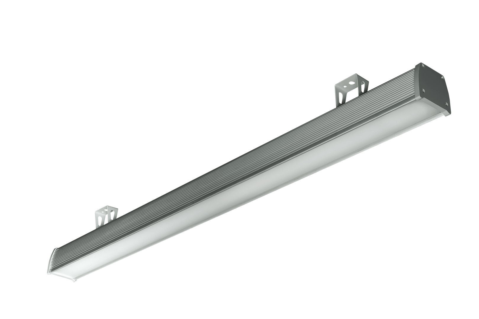 Светодиодный светильник CSVT LED-PR-A 60 650х87х78 CRI80 6500 transparent IP65 серый с БАП на 3 часа VS арт. ЦБ000017403
