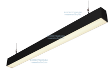 Светильник КРИСТАЛЛ VS353-Z 30W-3400Lm 4000-4500К ПРОЗРАЧНЫЙ IP44 с БАП (vsesv) на 1 час чёрный арт. vs353-30-tr-4k-li1h-9005-z - vs353-30-tr-4k-li1h-9005-z