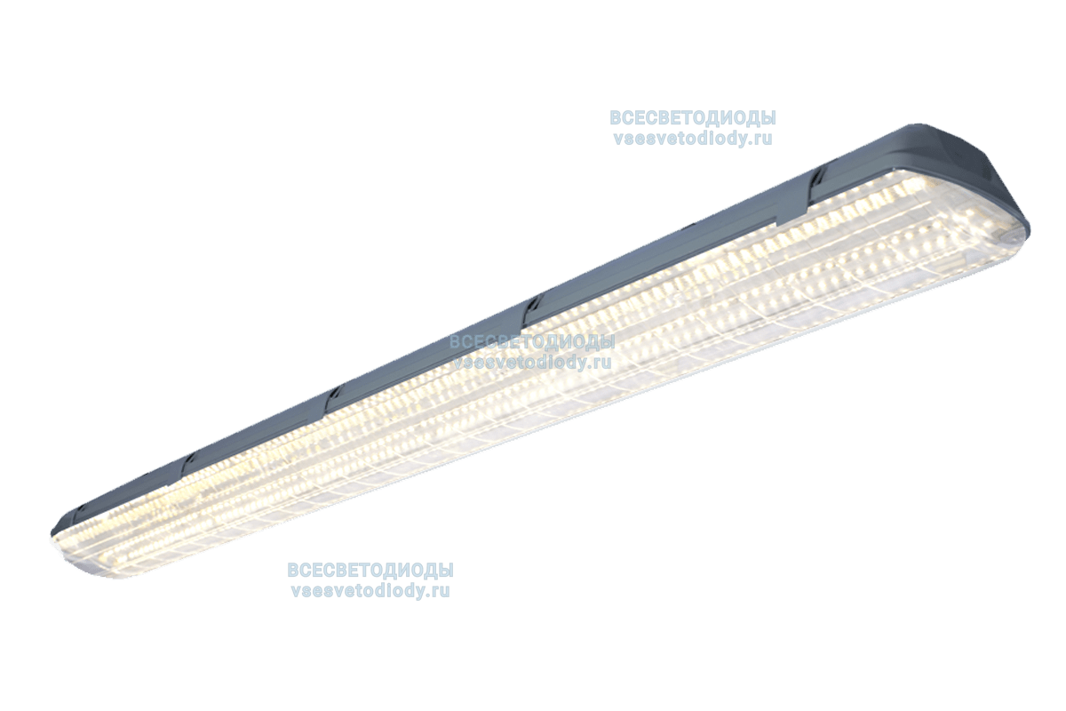 Cветильник АЙСБЕРГ VS103M 76W-9500Lm 4000-4500К ПРОЗРАЧНЫЙ IP65 с БАП (aax.tech) на 3 часа арт. vs103m-76-tr-4k-nc3h
