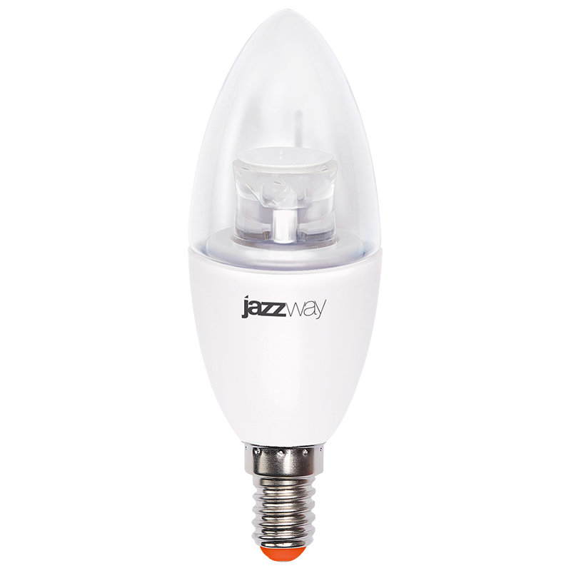 Светодиодный светильник PLED- SP CLEAR C37 7w CL 3000K 540 Lm E14 Jazzway арт. 2853097 - 2853097