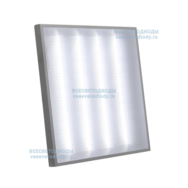 Светильник АРМСТРОНГ CLIP-IN VS272 40W-4800Lm 6000-6500К МИКРОПРИЗМА IP54 с БАП (aax.tech) на 3 часа арт. vs272-40-mpr-6k-nc3h-3