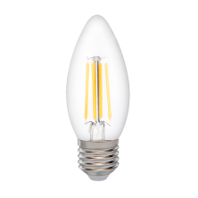 Светодиодный светильник PLED OMNI C35 8w E27 3000K CL 230/50  Jazzway арт. 5020726 - 5020726