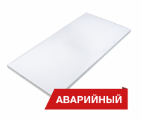Светодиодный светильник Diora Office Flat Max SE 60/6800 opal 6800лм 60Вт 6000K IP40 0.95PF 80Ra Кп<1 Аварийный - DOFMaxSE60-O-6K-A