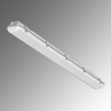 RVE-AQUA-1262-PS-IP65-БАП (1262х124х85мм 38Вт 4000К CRI90 Белый RAL9003 БАП на 3ч) светильник - RVE00019011