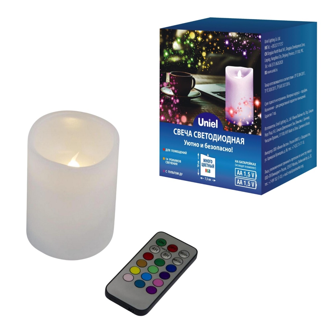 ULD-F052 RGB RC CANDLE  в Москве 