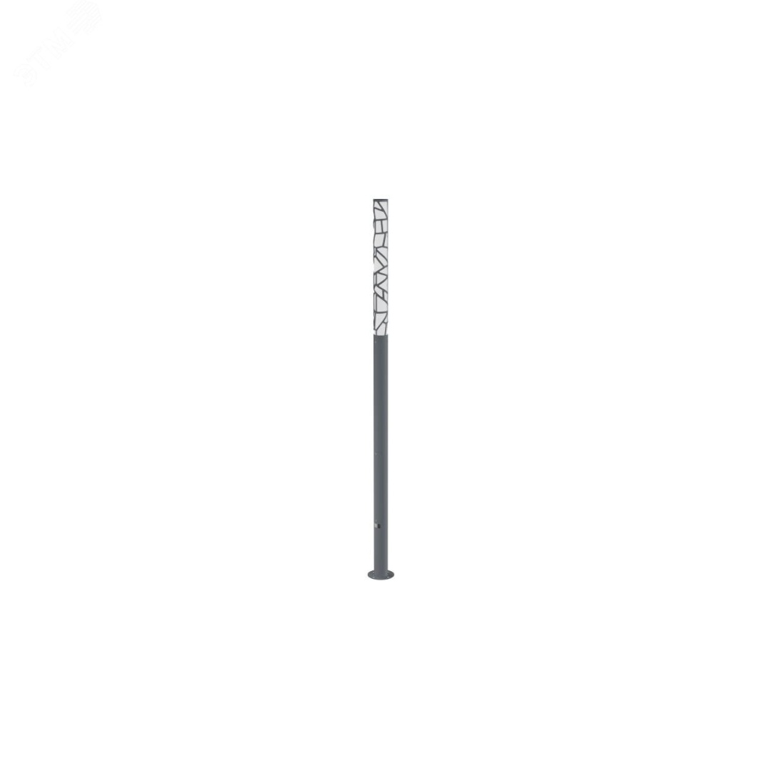 Светильник L-park PILLAR 2,4/40/С/850/03/PKII-71/220AC IP66 VP RAL7015 Муар  в Москве 
