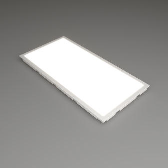 RVE-PLANK-1200-IP54-БАП (Прямоугольник 1200x600x48мм 80Вт 7400лм Clip-in 4000К CRI90 Белый Опал) светильник