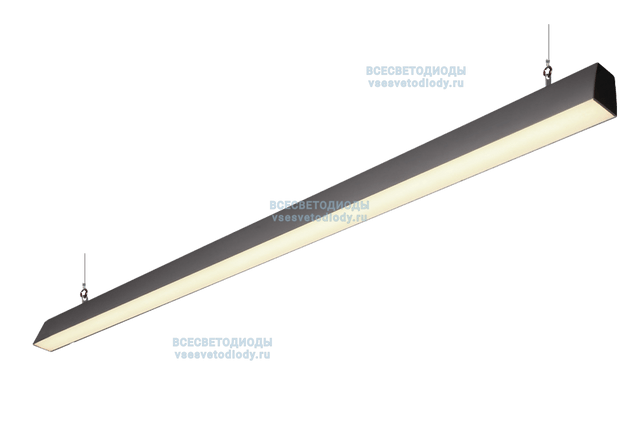 Светильник КРИСТАЛЛ VS352-Z 56W-6150Lm 4000-4500К ПРОЗРАЧНЫЙ IP44 с БАП (aax.tech) на 1 час арт. vs352-56-tr-4k-nc1h-z