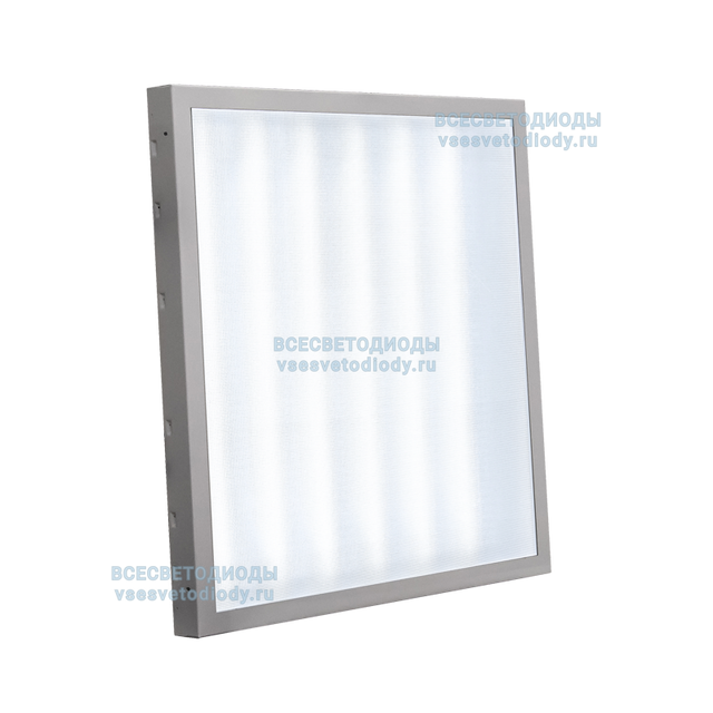 Светильник АРМСТРОНГ CLIP-IN VS273-Z 48W-5700Lm 6000-6500К МИКРОПРИЗМА IP54 с БАП (vsesv) на 3 часа арт. vs273-48-mpr-6k-li3h-3-z