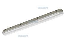 Cветильник АЙСБЕРГ VS1401 линейный 40W-5000Lm 5000-5500К ПРОЗРАЧНЫЙ IP65 с БАП (vsesv) на 1 час арт. vs1401-40-tr-5k-li1h - vs1401-40-tr-5k-Li1h