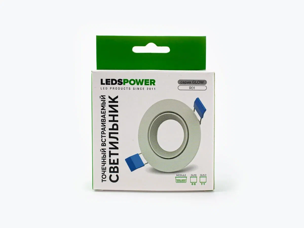 Точечный встраиваемый светильник LEDS POWER R01 PRO серия GLOW  в Москве 