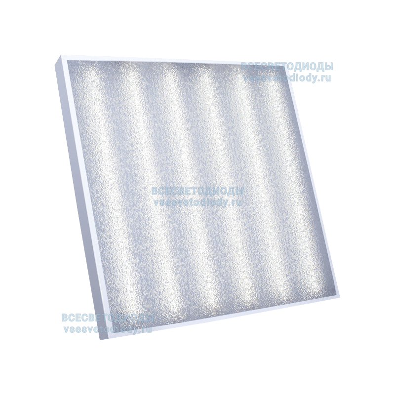 Cветильник ГРИЛЬЯТО VS223-IP65 48W-5700Lm 6000-6500К КОЛОТЫЙ ЛЁД с БАП (aax.tech) на 1 час арт. vs223-48-kl-6k-nc1h-ip65