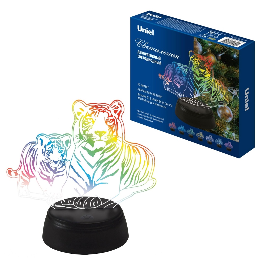 ULI-M508 RGB/3AA TIGER FAMILY/BLACK  в Москве 