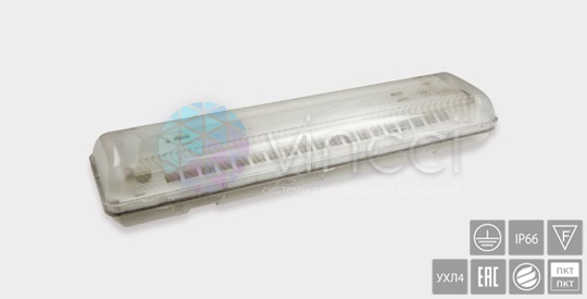 Светильник BS-1660-2х20 T8 LED Белый свет а7278 - a7278