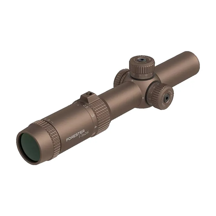 Оптический прицел Vector Optics Forester 1-5x24i FIBER SFP LPVO COYOTE FDE (SCOC-55) - Vector Optics Forester 1-5x24i FIBER SFP LPVO COYOTE FDE (SCOC-55)