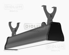 Светодиодные светильники Proffline II 500 мм 05-25/ 25Вт БАП 2 часа Diolum-PR-IP65-БАП2-2PL0525-5K производства Diolum - Diolum-PR-IP65-БАП2-2PL0525-5K