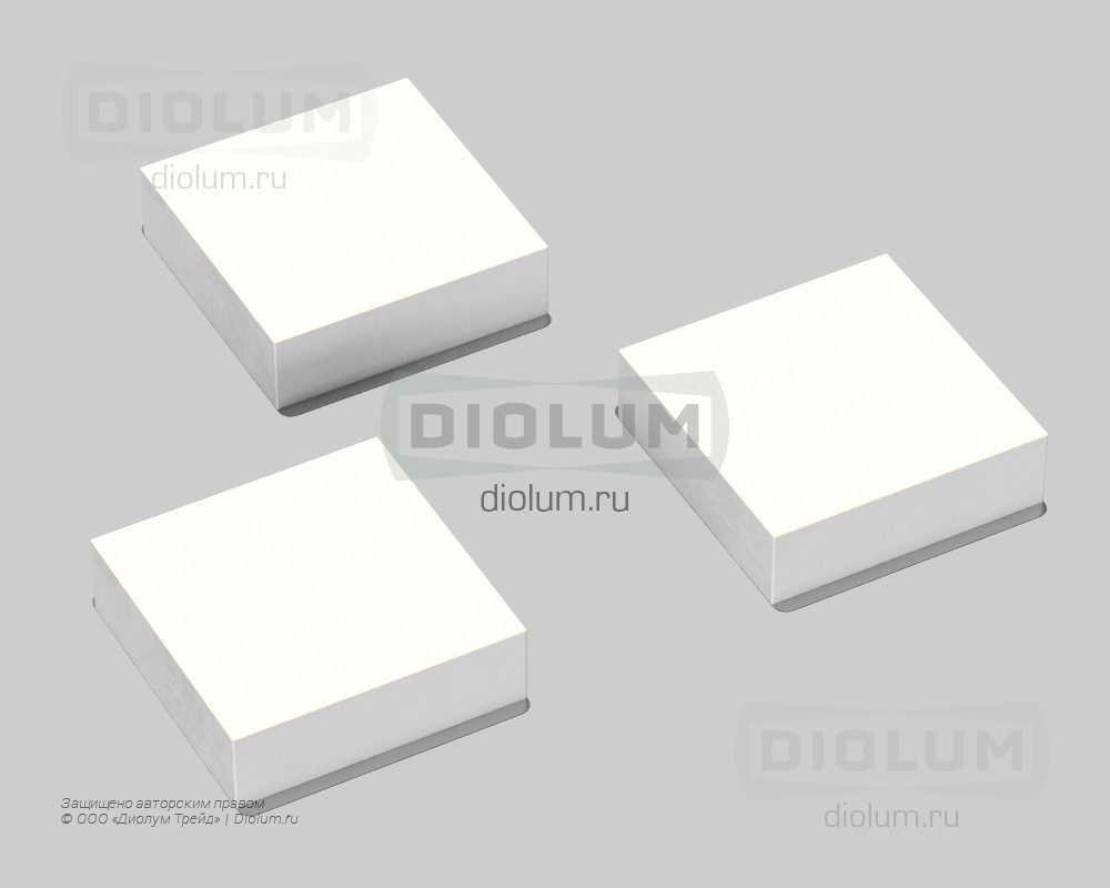 Грильято Домино х1 150х150 (135х135) 36 вт IP20  в Москве 