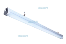Cветильник СЛИМЛАЙТ VS321-IP65 40W-5000Lm 6000-6500К ОПАЛ с БАП (vsesv) на 3 часа арт. vs321-40-op-6k-ip65-li3h - vs321-40-op-6k-ip65-li3h