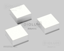 Грильято Домино х3 100х100 (85х85) 20вт IP20  
