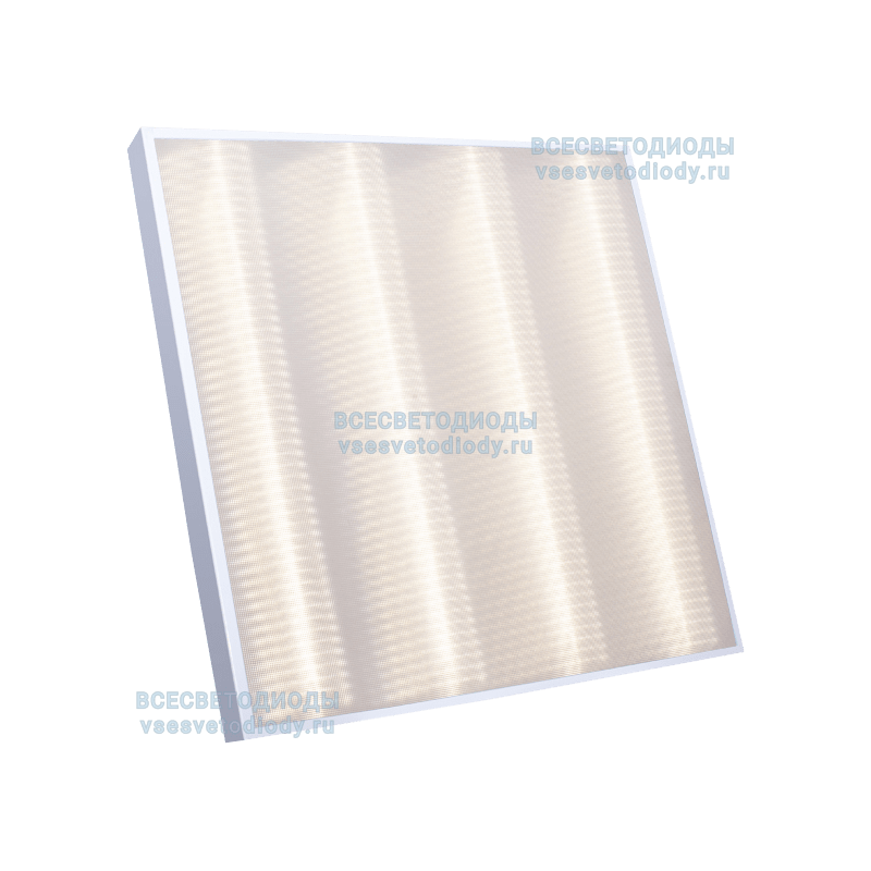 Cветильник АРМСТРОНГ VS202-IP65 40W-4800Lm 4000-4500К МИКРОПРИЗМА с БАП (vsesv) на 3 часа арт. vs202-40-mpr-4k-li3h-ip65