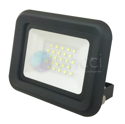 Светодиодный прожектор PFL-C-20w 6500K IP65 (с рамкой) Jazzway - PFL-C-20w
